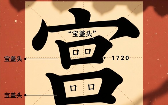 一个口子下面一个倒着的8是什么字