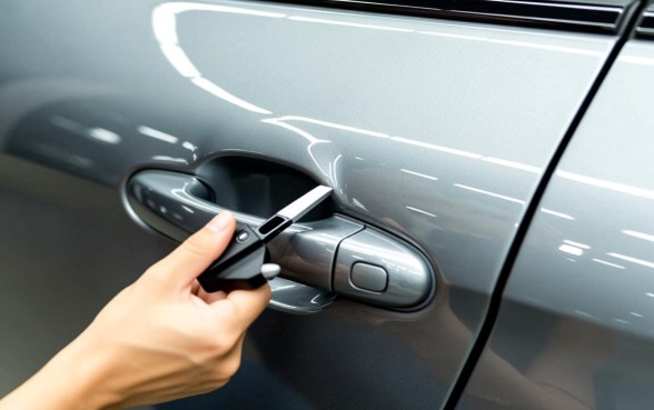 车门上有个口子怎么弄下去