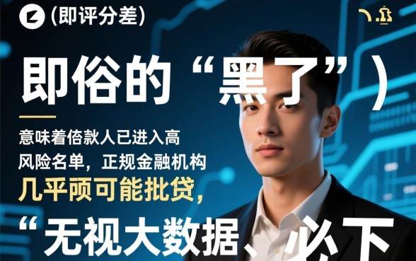 大数据黑了有没有能下款的口子