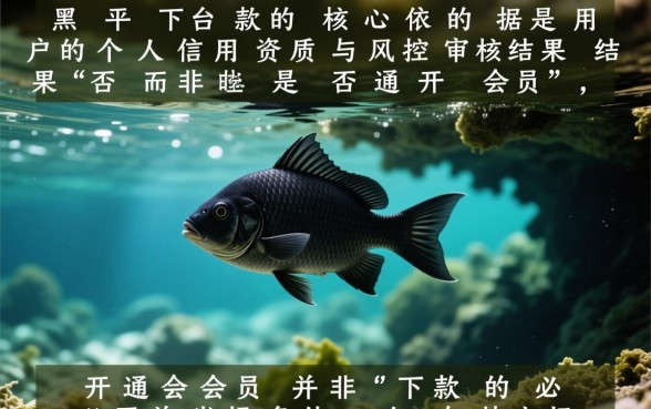 小黑鱼必须开通会员才下款的吗