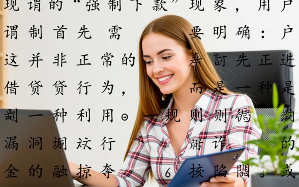 优品必下app强制下款怎么办