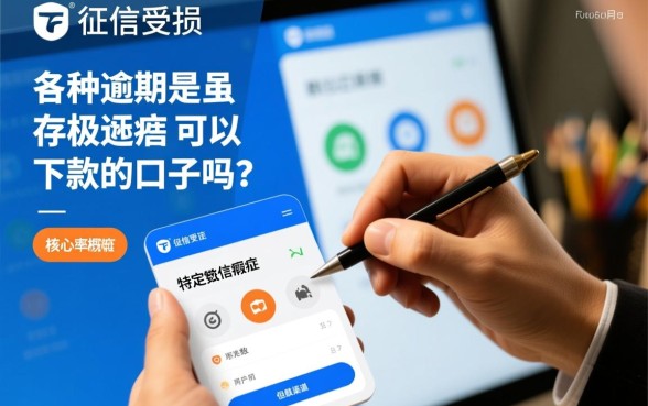 各种逾期还有可以下款的口子吗