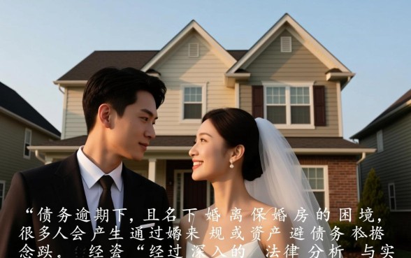 逾期名下有按揭房有必要离婚吗,离婚能保住房子吗? 逾期名下有按揭房有必要离婚吗