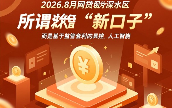 2026年8月新开的网贷口子有哪些