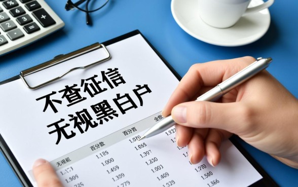 有什么口子无视黑白户可以借款