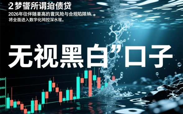 无视黑白网贷新口子2026有哪些