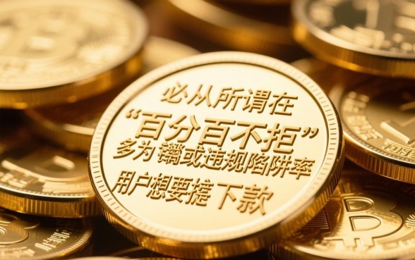 百分百不拒的小额贷款必下口子是真的吗