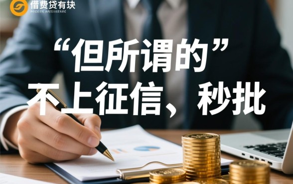 黑白户不上征信秒批的贷款口子有哪些