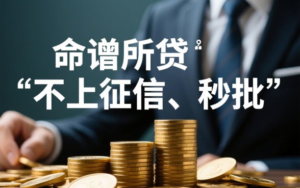 黑白户不上征信秒批的贷款口子有哪些