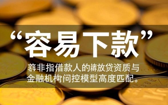 现在有哪些容易下款的网贷口子