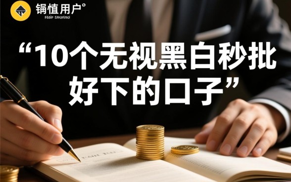 10个无视黑白秒批口子是真的吗?急需用钱哪个口子好下? 10个无视黑白秒批口子是真的吗