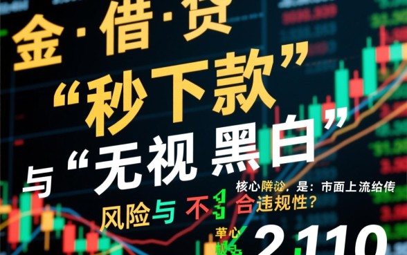 2109无视黑白秒下款的口子有哪些