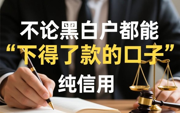 不论黑白户都能下款的口子有哪些,真的能下款吗? 不论黑白户都能下款的口子有哪些