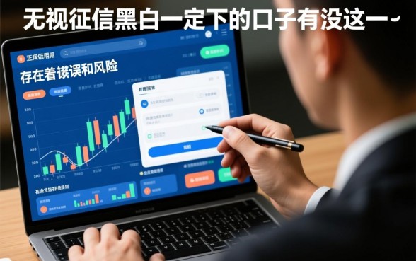 无视征信黑白必下口子有没