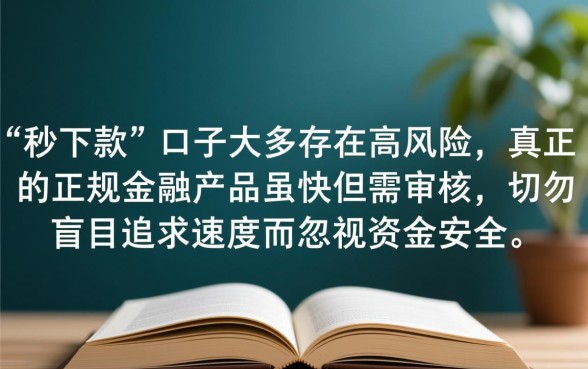 有没有人试过app秒下款口子,2026最新靠谱吗? 有没有人试过app秒下款口子