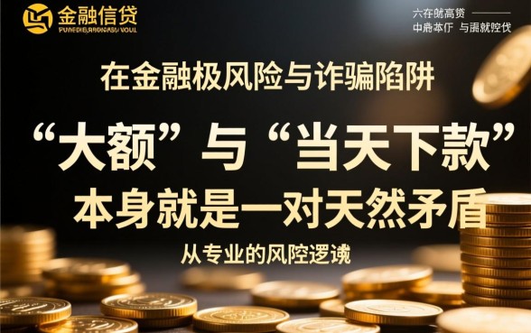 当天下款的大额贷款真的靠谱吗,正规平台有哪些 当天下款的大额贷款真的靠谱吗