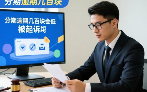 好分期逾期几百块会被起诉吗