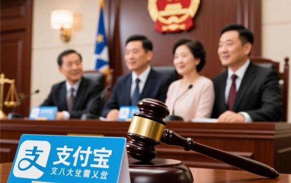 支付宝逾期家人要出庭审理吗