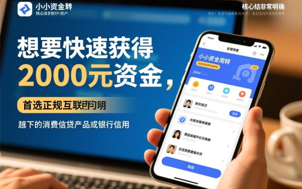 如何快速获得2000元贷款