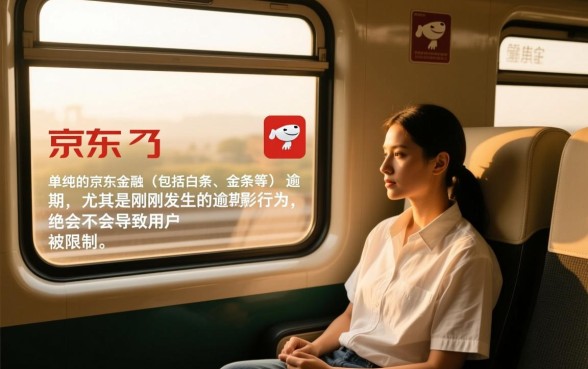 京东今天逾期会影响坐火车吗,会被限制高消费吗 京东今天逾期会影响坐火车吗