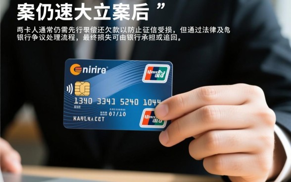 信用卡被盗刷立案还需要还吗