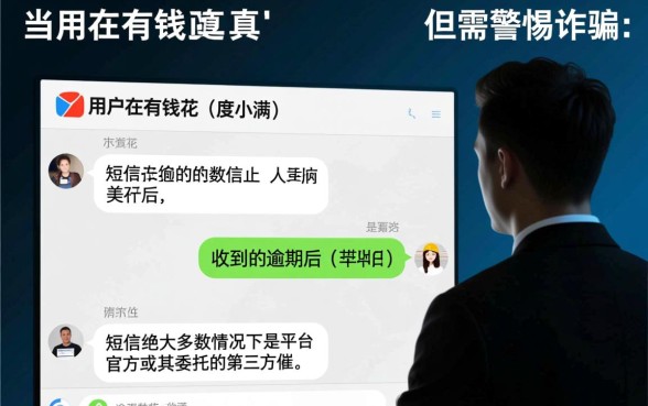 有钱花逾期收到短信是真的吗