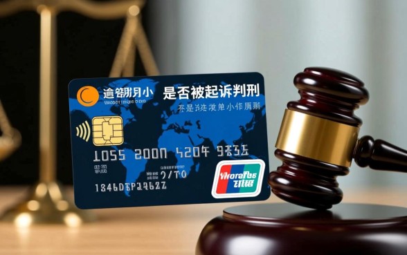 欠多少信用卡钱会被起诉判刑