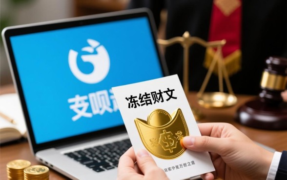 支付宝花呗起诉会冻结财产吗