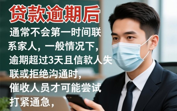 平安贷款逾期几天会通知家里