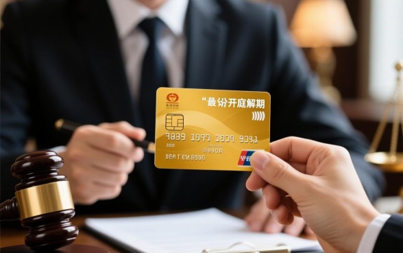 被起诉没开庭怎么办信用卡呢