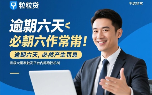 微粒贷逾期六天还款有影响吗