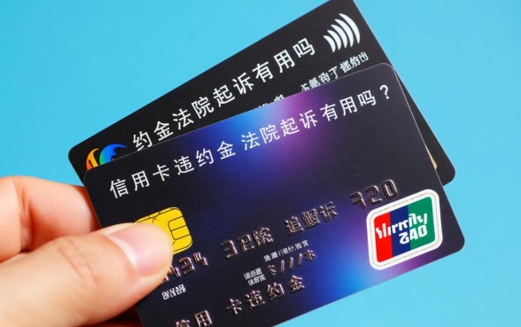 信用卡违约金法院起诉有用吗