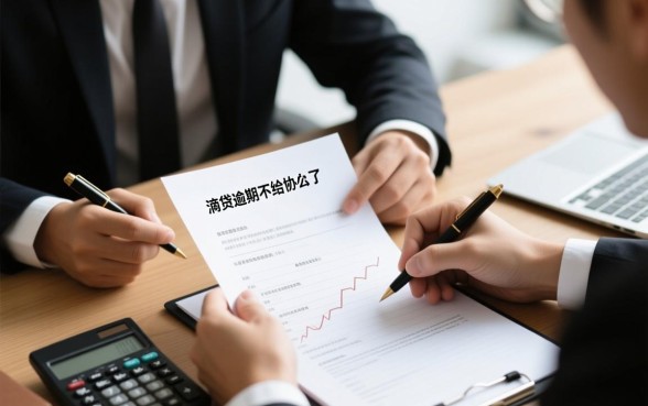 滴水贷逾期不给协商了怎么办