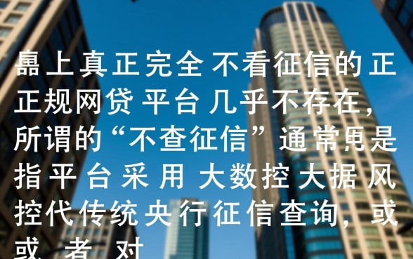 2026最新不看征信口子有哪些