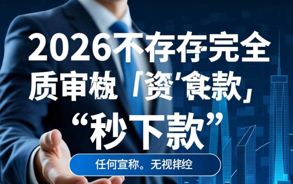 24年不审核真的能秒下款吗