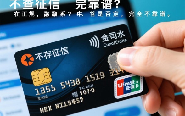 申请不查征信的信用卡靠谱吗