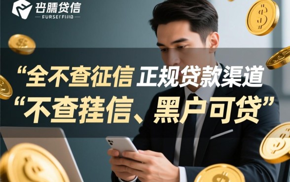 如何找到不查征信的贷款渠道