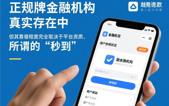 真的能即时放款的贷款靠谱吗