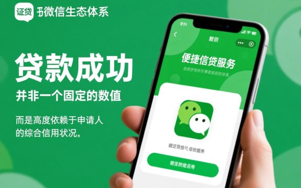 微信一证贷的贷款成功率如何
