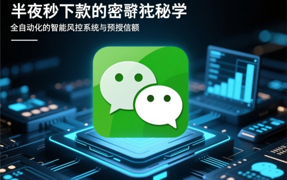 微信半夜秒下款的秘密是什么