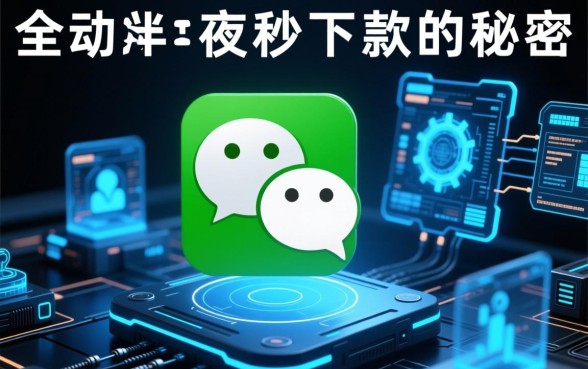 微信半夜秒下款的秘密是什么