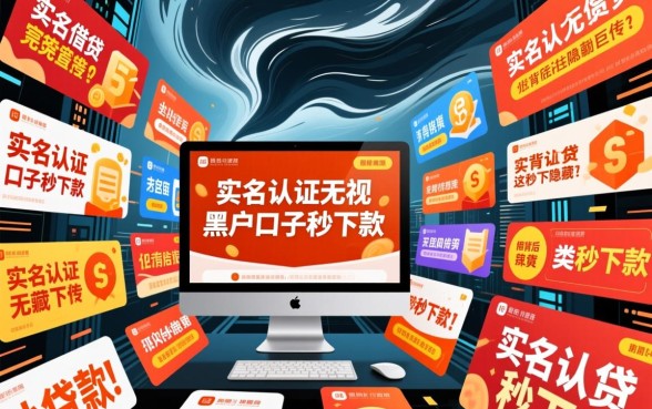 实名认证无视黑户口子秒下款是真的吗