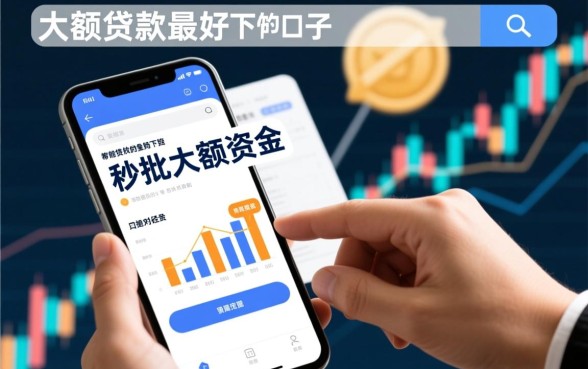 大额贷款最好下的口子是哪个