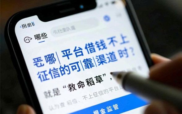 不上征信的借款平台真的靠谱吗