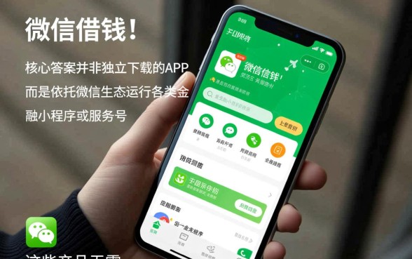 直接用微信借钱的软件有哪些