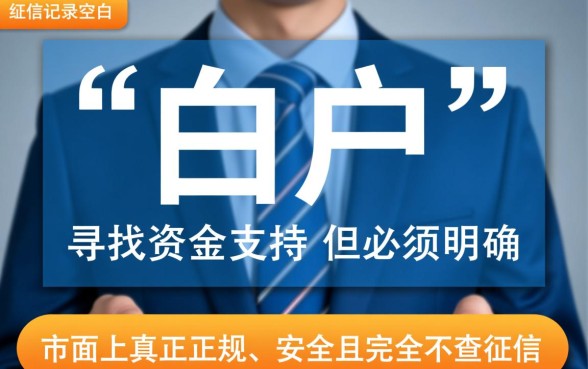 白户网贷哪些不查征信的平台