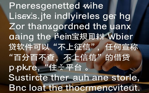 用什么软件借钱不会上征信呢