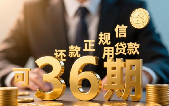 可36期还款的正规信用贷款哪里有