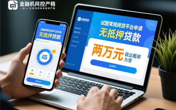 征信黑户想网贷两万怎么办