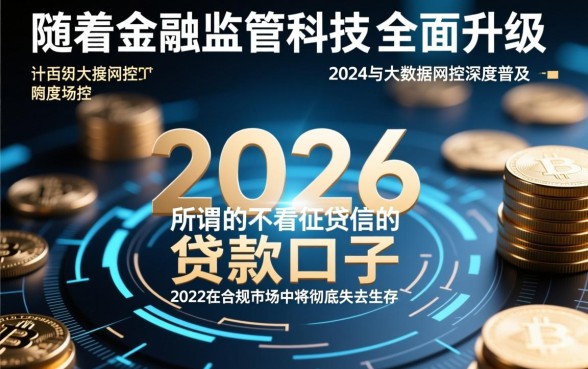 2026不看征信贷款口子是真的吗
